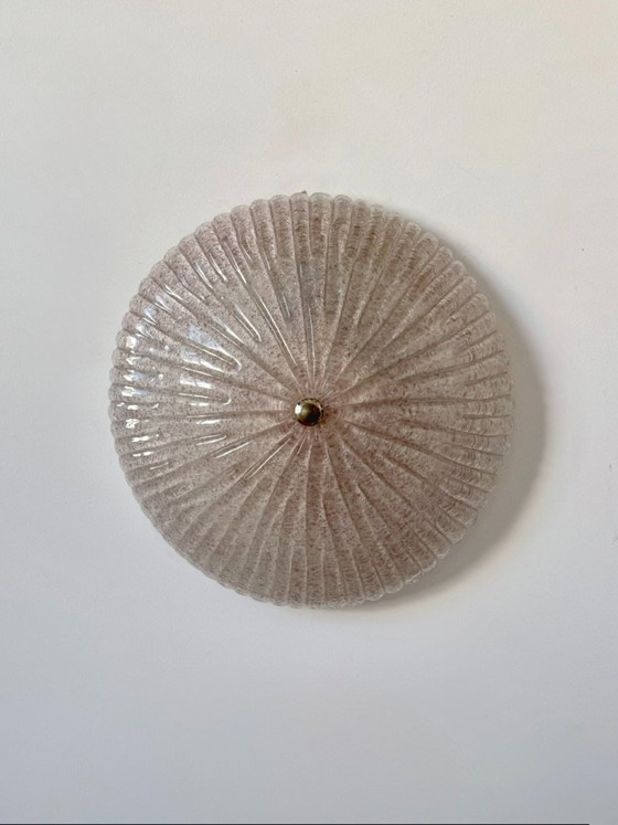 Applique da parete vintage di grandi dimensioni in vetro di Murano, Italia, 1970. – Glass, Murano Glass (photo 2 of 9)