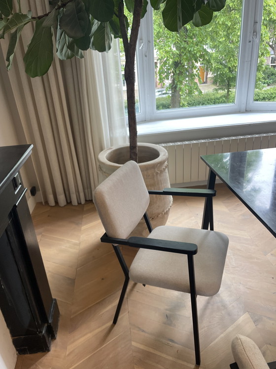 Image 1 of Conjunto de 3 sillas de comedor y banco de comedor Studio Henk