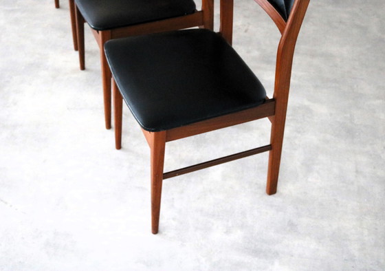 Image 1 of 4X Vintage Swedish Dining Chairs