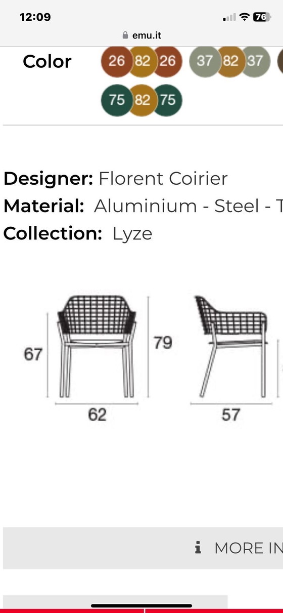 Image 1 of Poltrona/Sedia EMU