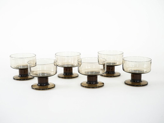 Image 1 of Set Dessertschalen, italienisches Design, 1970er Jahre, hergestellt in Italien