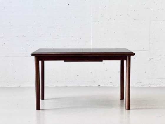 Extendable mid-century dining table in dark wood – 1960s/70s (photo 15 of 15)