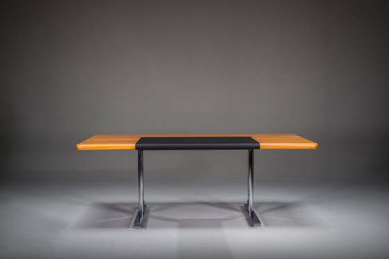 Image 1 of Ensemble de bureau de Walter Knoll / Wilhelm Knoll, Allemagne, années 1970, ensemble de 3 pièces