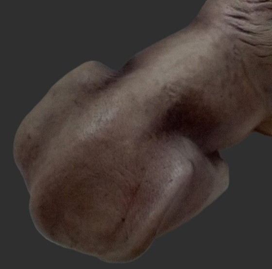 Image 1 of Borsa vintage in pelle Greyhound Château modellata a mano di metà secolo (Canada)