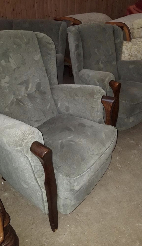 Image 1 of Senior bank met fauteuils 