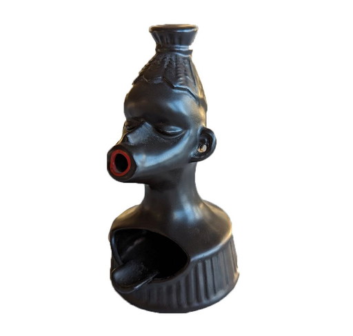 Vintage Africanist ashtray - 1950