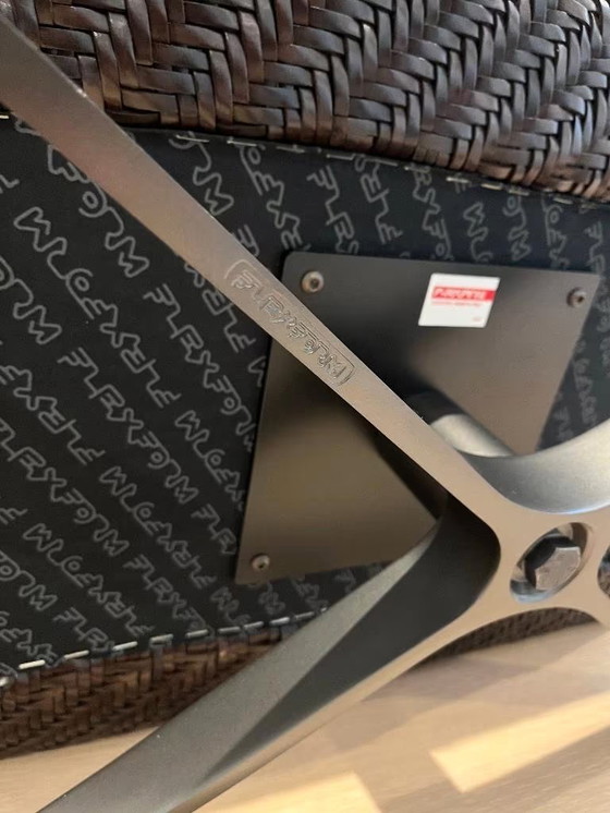 Image 1 of Flexform Filicide Kissen 45x65 cm in braunem Zaumleder