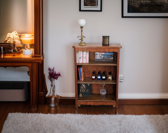 Image 1 of Bibus en marquetería de palisandro, estilo Transición - Mediados del siglo XX