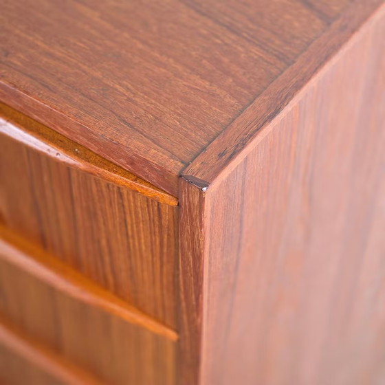 Cassettiera danese vintage, teak anni '60 scandinava, Cassettiere, Legno, Marrone, Scandinavian (foto 15 di 19)