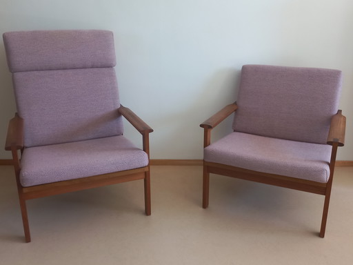 Illum Wikkelsø Capella Armchairs, Made By Eilersen