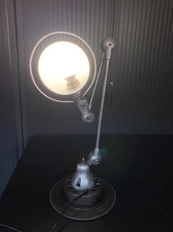 Image 1 of Jieldé 2-arm lamp with matte industrial vintage clear varnish