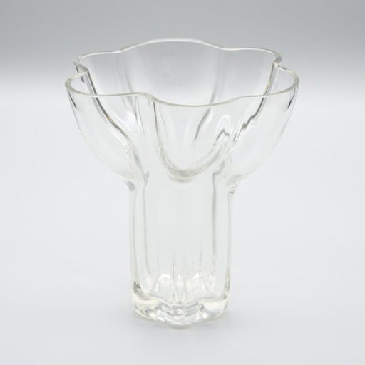 Rare Tapio Wirkkala Designed Rosenthal Glass Vase Model 470-20 CM MCM