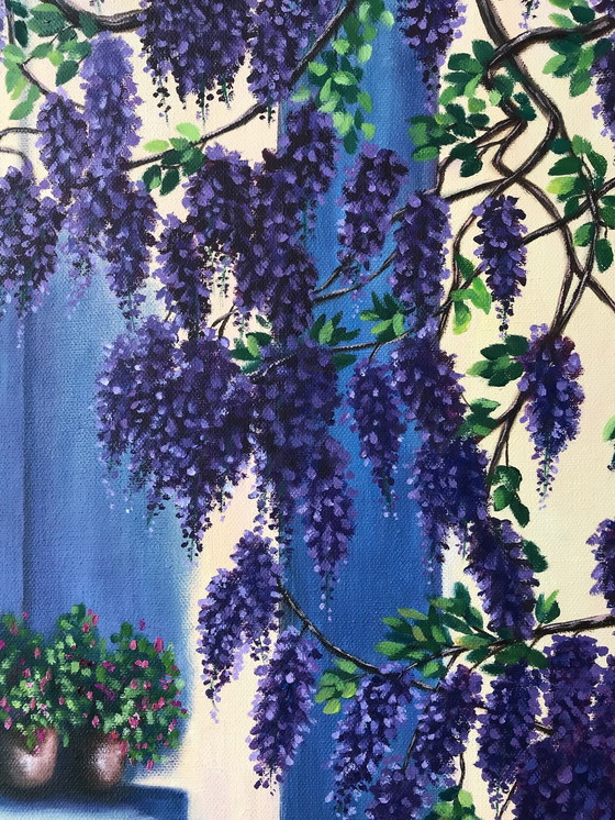 Image 1 of Peinture à l'huile - Irina Gauss - Ciel de vacances ensoleillé