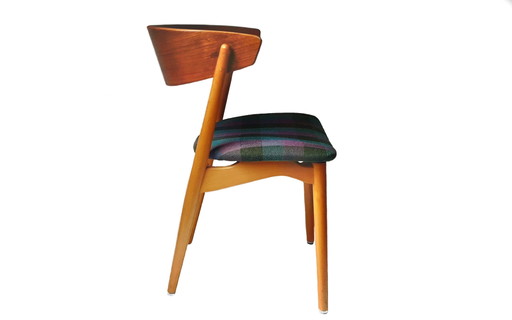 5x Helge Sibast dining table chair