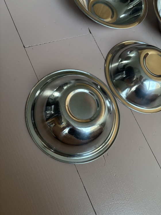 Image 1 of 5 ciotole in acciaio inox