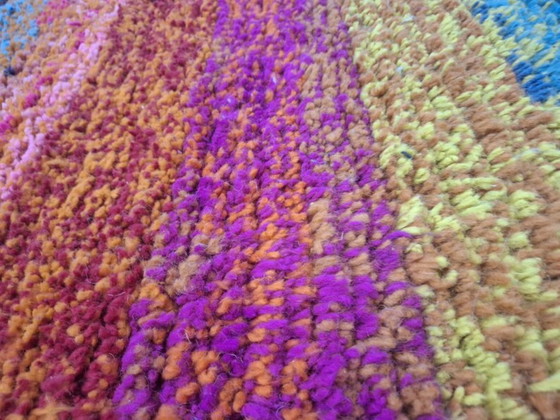 Image 1 of Tapis berberi multicolori in lana 200x150 cm
