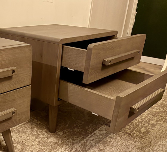 2 Tables de nuit comme neuves, prix neuf € 390,- par pièce – Swiss Sense, Wood (photo 3 of 6)