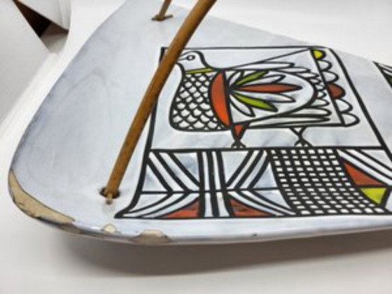 Image 1 of Roger Capron XXL ceramic bowl Vallauris Côte-d'Azur France 1950