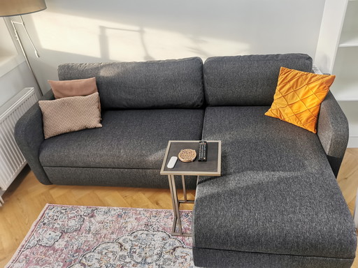 Sofa bed Jetsmark chaise longue gray