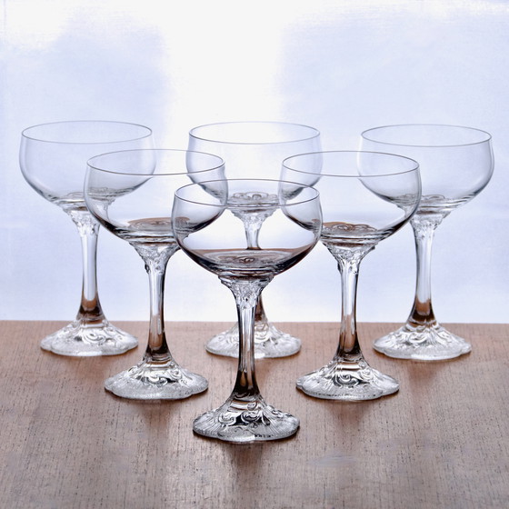 Image 1 of Rosenthal Crystal Champagne Cups