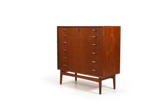 Image 1 of Cómoda de teca de Johannes Sorth, década de 1960