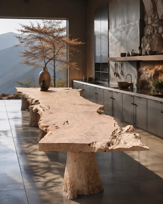 Lychee Wood Table (130 x 325 cm) – Dining tables (photo 4 of 4)