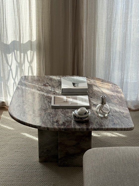 Image 1 of Vintage marble coffee table