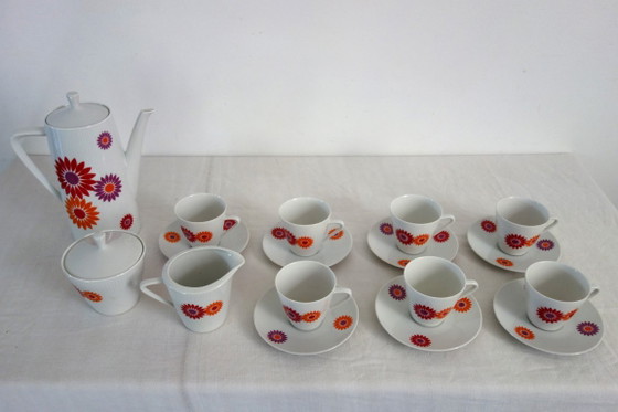 Servizio da Caffè 7P Bavaria Seltmann Weiden, anni '70 – Stoviglie, Ceramic (photo 2 of 14)