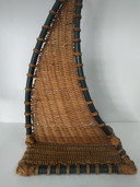 Rare robe vintage en rotin/objet d'art