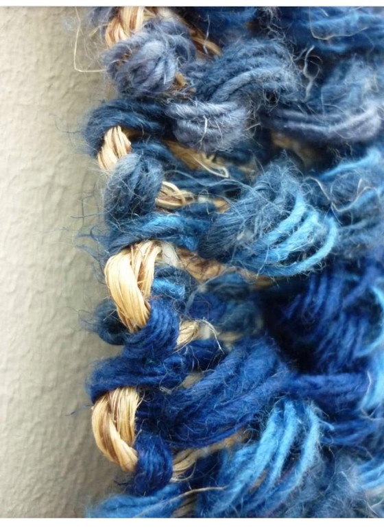 Image 1 of Tapisserie murale rétro Janna Joebele originale