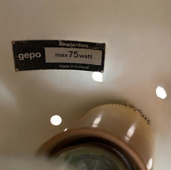 Image 1 of Lampada da parete ad arco Gepo Amsterdam, dal design vintage, con doppia finitura cromata.