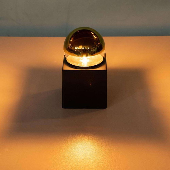 Image 1 of Lampada cubica spaziale Philips, luce minimalista cubica anni '70