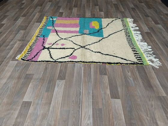 Handmade traditional carpet 250cm x 150cm Moroccan – Rugs & carpets, Wool (photo 5 of 11)
