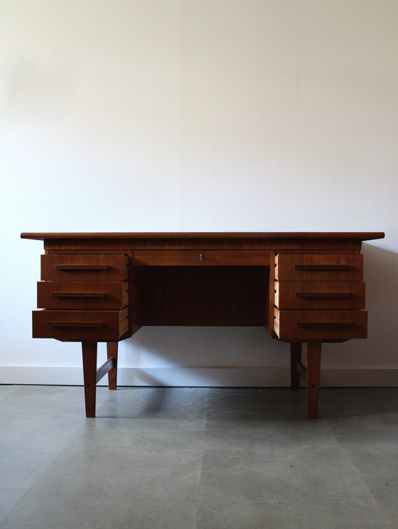 Image 1 of Vintage Danish teak desk