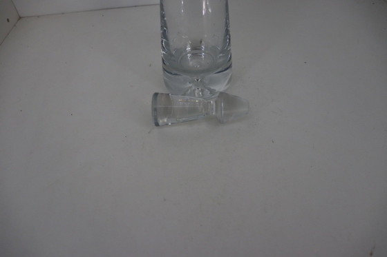 Beautiful Hand Blown Crystal Decanter – Krosno "Bonny" (Poland) - 38 cm – Vases, Glass (photo 5 of 7)