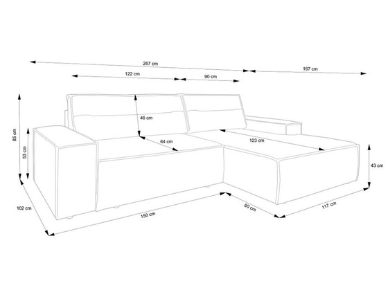 Image 1 of Divano angolare AMELIA