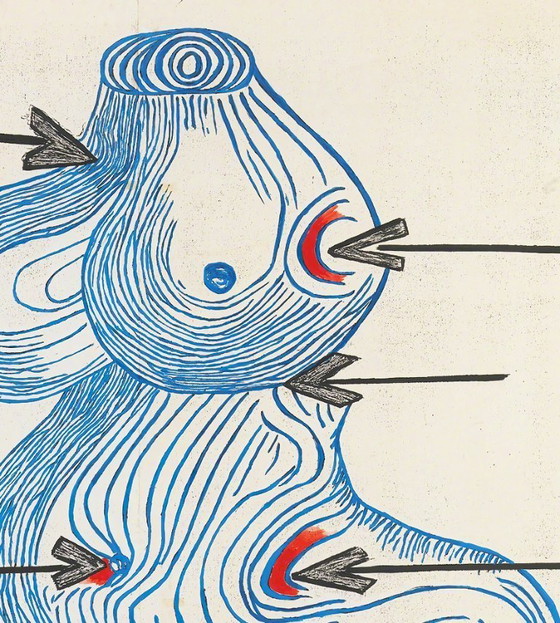 Image 1 of Saint-Sébastienne 1992 - Louise Bourgeois - Affiche 70 × 100 cm