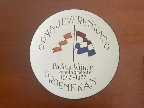 Potterie Groenekan - Cerámica artística Decoración de pared Oranjevereniging Groenekan – Ceramic (photo 7 of 7)
