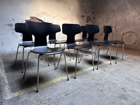 Image 1 of Sedie vintage, sedie Hammer di Fritz Hansen