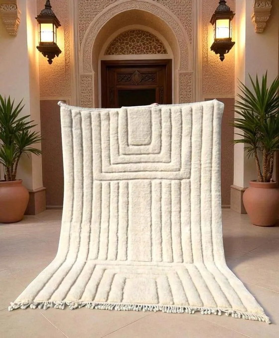 Handgemaakt vloerkleed van natuurlijke wol, 250cm x 150cm – Vloerkleden en tapijten, Wool, Modern (photo 2 of 2)