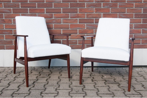 Lisek 300-190 armchairs, designed by H. Lis, Poland, 1960s. 