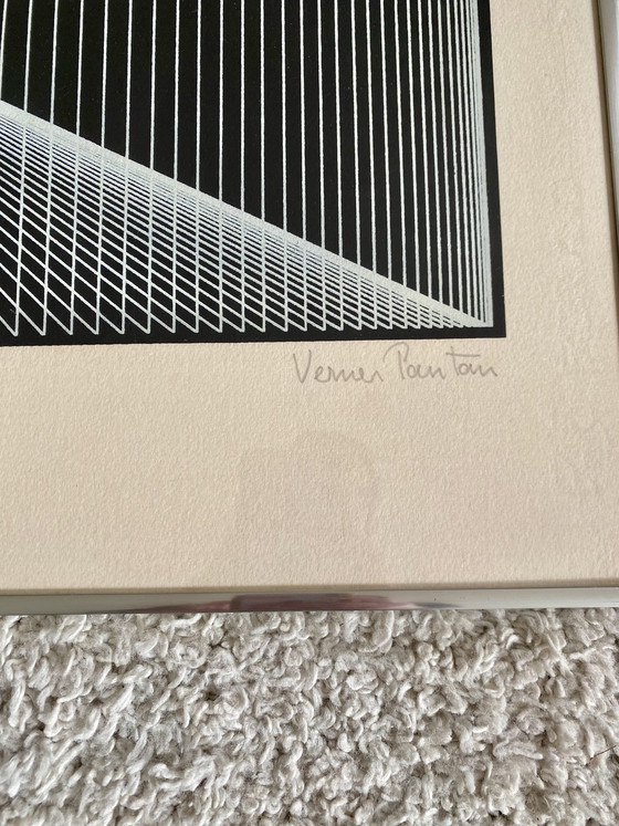 Image 1 of Verner Panton “Cone Line”, lithografie