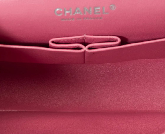 Image 1 of Sac CHANEL Timeless/Classique en Cuir Rose - 101622 