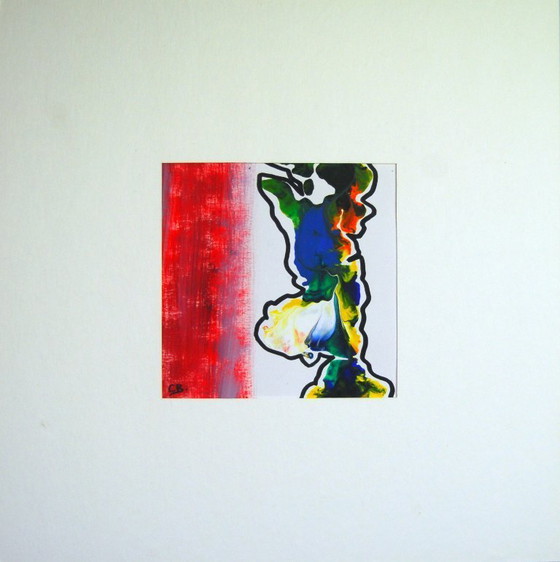 Image 1 of CB. Collage of paintings 12