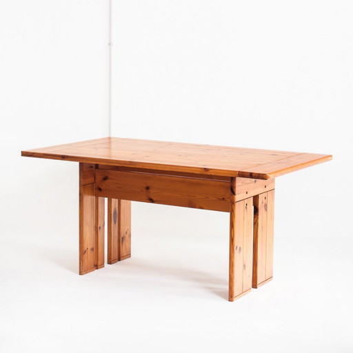Dining Table Designed by Silvio Coppola for Fratelli Montina. Italy, 1970s – eettafels, Wood