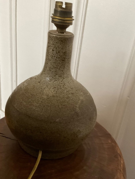 Image 1 of Lampe en céramique artisanale signée Balogh – Atelier de Dreux