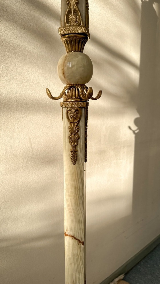 Image 1 of Vintage marble coat rack