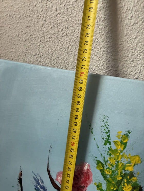 Image 1 of Dipingere fiori di campo in un vaso