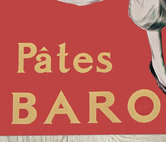 Image 1 of Leonetto Cappiello Pates Baroni Art Deco Poster Affiche