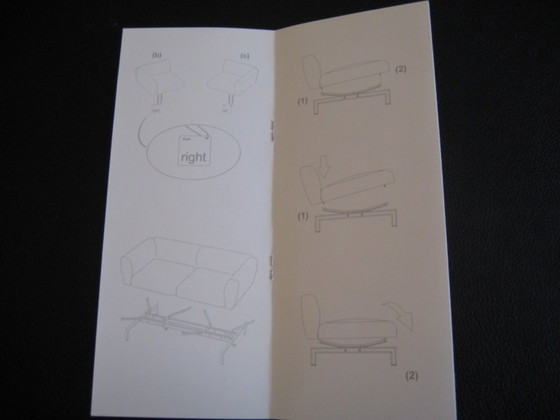 Image 1 of Avio (Piero Lissoni) Zweisitzer-Sofa